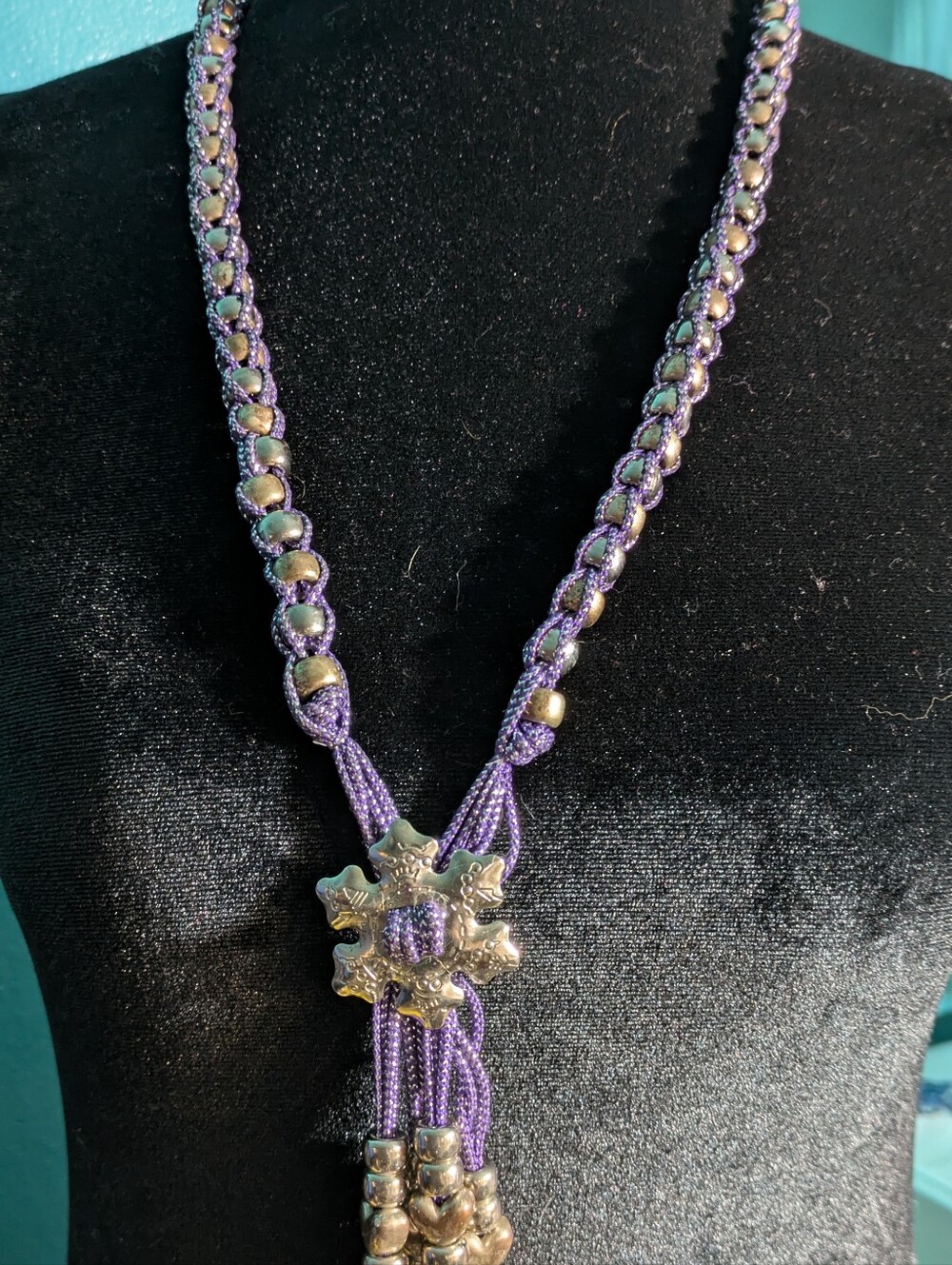 Vintage Boho Star & Tassel Western Statement‎ Necklace ✨